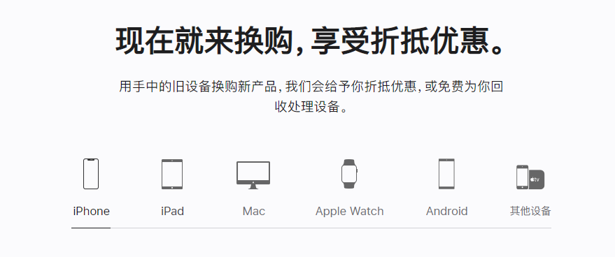 子长苹果手机维修分享iPhone以旧换新的去处 